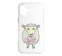 Carcasa para iPhone 16 Plus Oh mis días ovejas