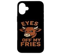 Carcasa para iPhone 16 Plus Ojos de mis Papas Fritas - Angry Bull
