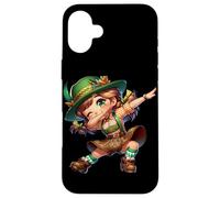 Carcasa para iPhone 16 Plus Oktoberfest Dabbing Girl Cerveza Alemana Lederhosen Fest Tracht