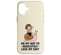 Carcasa para iPhone 16 Plus On My Way To Absolutely Lose My Shit Meme