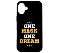 Carcasa para iPhone 16 Plus One Mask One Dream - Social Distance Face Mask Gift For Dads