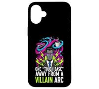 Carcasa para iPhone 16 Plus One Touch Base Away from A Villain ARC Funny Office Humor