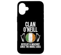 Carcasa para iPhone 16 Plus O'Neill Apellido Irlandés Apellido Heráldico Celta Clan