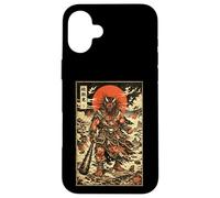 Carcasa para iPhone 16 Plus Oni Yokai Demon Mitología Japonesa Ukiyo-e Estética