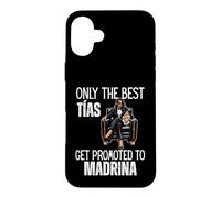 Carcasa para iPhone 16 Plus Only The Best Tias - Ascendido a Madrina 2026