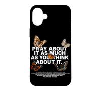 Carcasa para iPhone 16 Plus Ora por ello Tanto como pienses en ello Fe Cristiana