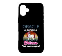 Carcasa para iPhone 16 Plus Oráculo es como un Unicornio. ¡Mágico! Nombre para Mujeres/niñas/bebés