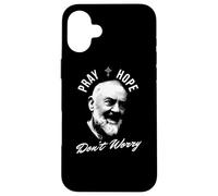 Carcasa para iPhone 16 Plus Oren Esperanza Y No Te Preocupes San Padre PIO