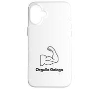 Carcasa para iPhone 16 Plus Orgullo Galego Escudo de Galicia Tradicional Reino
