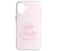 Carcasa para iPhone 16 Plus Orgullo y prejuicio Prefiero infinitamente un Libro: Jane Austen