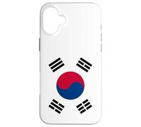 Carcasa para iPhone 16 Plus Orgulloso Partido de Corea del Sur Bandera del país Corea del Juego Famil