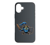 Carcasa para iPhone 16 Plus Owl Knight Bird REN Faire Festival Medieval REN Faire