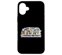 Carcasa para iPhone 16 Plus Papa Católico Santo Santo Religioso Vaticano