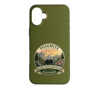 Carcasa para iPhone 16 Plus Parque Nacional Yosemite California USA Sierra Nevada Souvenir