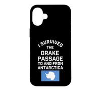 Carcasa para iPhone 16 Plus Pasaje Drake Antártida sobrevivió hacia y Desde la Antártida