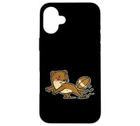 Carcasa para iPhone 16 Plus Pase Lateral de comadreja de Rugby