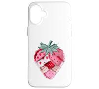 Carcasa para iPhone 16 Plus Patchwork Fresa Country Farmhouse Style