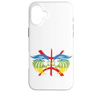 Carcasa para iPhone 16 Plus Patrón de cerámica Kabyle Antigua - Cultura gráfica bereber