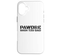 Carcasa para iPhone 16 Plus PAWDRE Shih Tzu Dad Dog Dad Dog Father Shih Tzu Daddy
