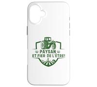 Carcasa para iPhone 16 Plus Paysan et Fier de l'être Design Humor Agricole Fermier