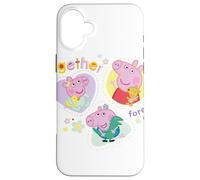 Carcasa para iPhone 16 Plus Peppa Pig Together Forever