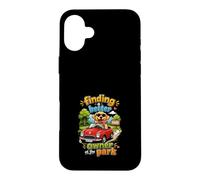 Carcasa para iPhone 16 Plus Perro Divertido - Buscando Mejor Dueño