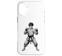 Carcasa para iPhone 16 Plus Personaje De Karate De Anime Japonés