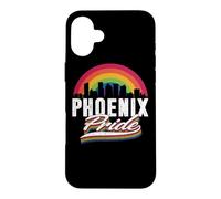 Carcasa para iPhone 16 Plus Phoenix Arizona LGBT Lesbian Gay Bisexual Rainbow LGBTQ