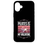 Carcasa para iPhone 16 Plus Pilates es mi Amor Divertido contra el corazón de San Valentín