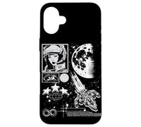 Carcasa para iPhone 16 Plus Piloto Espacial Y2K: Guerrero de Caza Estelar