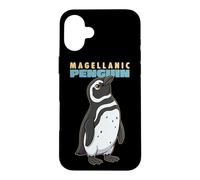 Carcasa para iPhone 16 Plus Pingüino de Magallanes Raza Animal Amante Pingüinos Lindo