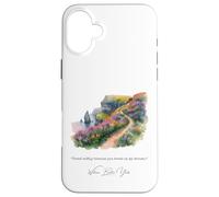 Carcasa para iPhone 16 Plus Pisar Suavemente Porque pisas mis sueños Irlanda Poeta