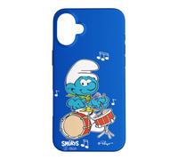 Carcasa para iPhone 16 Plus Pitufos Armonía Musical Genio Dibujos Animados Retro 80s 90s Clásico