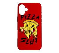 Carcasa para iPhone 16 Plus Pizza Slut Love Pizza as Pizza Is Life