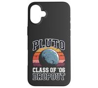 Carcasa para iPhone 16 Plus Plutón Clase de '06 Dropout Astronomy Club Meme