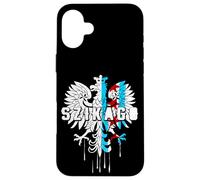 Carcasa para iPhone 16 Plus Poland Chicago Combination Szikago Po Polsku Polish Chicago