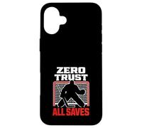 Carcasa para iPhone 16 Plus Portero de Hockey Portero Life Portero de Hockey Portero