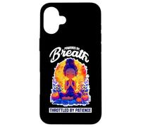 Carcasa para iPhone 16 Plus Powered by Breath THROTTLED by Patience
