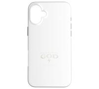 Carcasa para iPhone 16 Plus Powered by God Christian Faith T-Shirt
