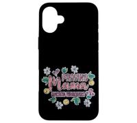 Carcasa para iPhone 16 Plus Praying Mama Raising Warriors Faith Maternidad Madre -
