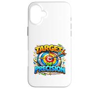 Carcasa para iPhone 16 Plus Precision Focus Target Motivación Diseño Gráfico