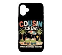 Carcasa para iPhone 16 Plus Primo Tripulación Hacer Recuerdos Juntos Vacaciones en la Playa