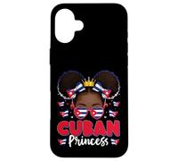 Carcasa para iPhone 16 Plus Princesa Cubana Chica Bandera Cuba Orgullosas Mujeres Cubanas