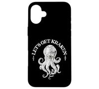 Carcasa para iPhone 16 Plus Pulpo Divertido Vamos a Conseguir Kraken Deep Sea Monster