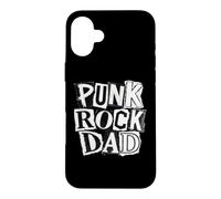 Carcasa para iPhone 16 Plus Punk Rock Dad Tattoos Punker Rocker Ska Music Band Padre