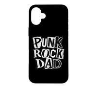 Carcasa para iPhone 16 Plus Punk Rock Dad Tattoos Punker Rocker Ska Music Band Padre