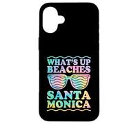 Carcasa para iPhone 16 Plus Qué Pasa Playas Santa Mónica California