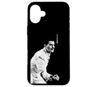 Carcasa para iPhone 16 Plus Queen Live Magic Tour: Freddie Mercury Newcastle 1986