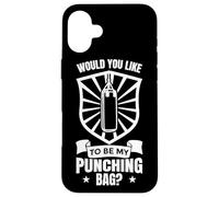 Carcasa para iPhone 16 Plus ¿Quieres ser mi Saco de Boxeo?