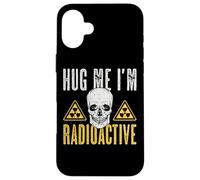 Carcasa para iPhone 16 Plus Quimioterapia Soy Soy Sobreviviente de Cáncer Radiactivo